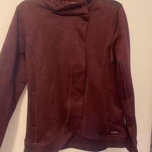 Jaanuu Wrap Fleece Women’s Wine Medium NWT